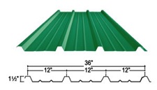 butlerib ii roof panel